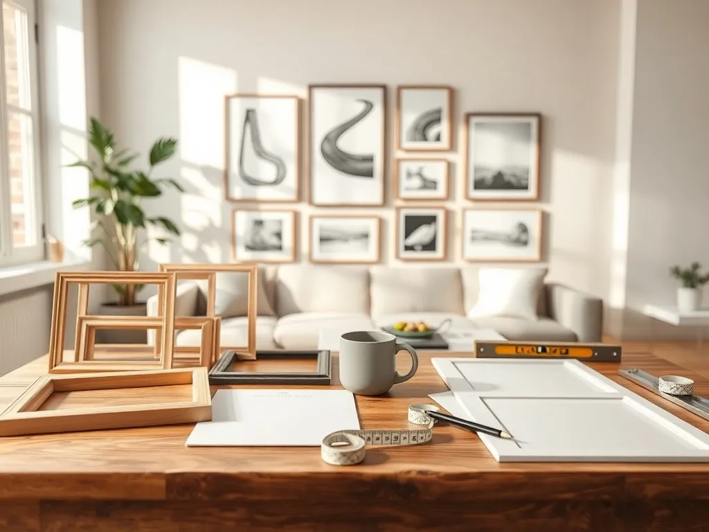 Jak ułożyć wiele obrazów na ścianie?