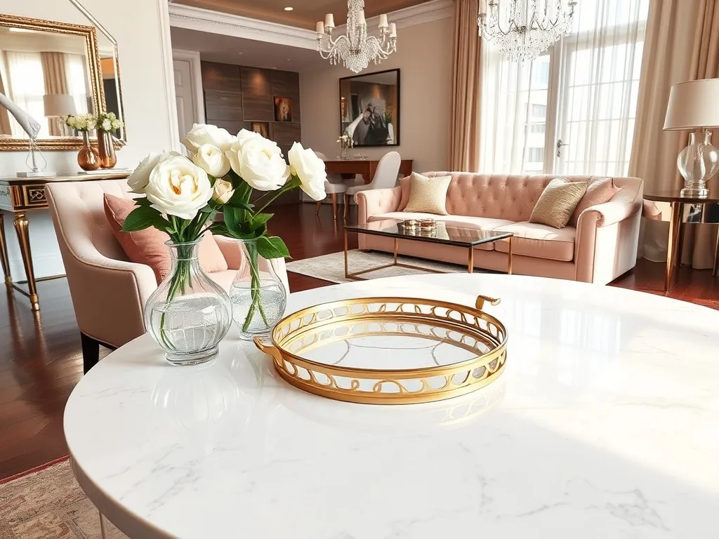 Jak wygląda mieszkanie w stylu glamour?